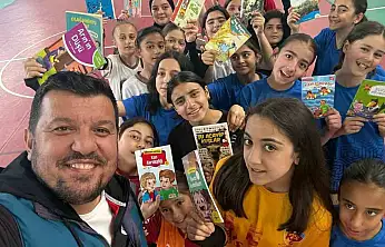 Tomarza'da spor ve kitap bir arada