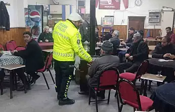 Tomarza'da vatandaşlar trafik ve dolandırıcılık konularında bilgilendirildi