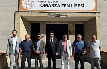 Tomarza'da yeni eğitim yılı öncesi okullarda hazırlık denetimi