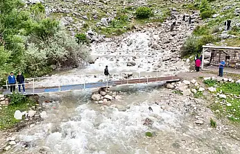 Tomarza'daki 'Göz' 6 yıl sonra yeniden akmaya başladı