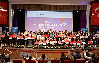 TÜBİTAK Ortaokul Öğrencileri Araştırma Projeleri Kayseri Bölge Yarışması'nı kazananlar belli oldu