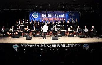 Türk Sanat Müziği konseri Kayserililerden büyük ilgi gördü