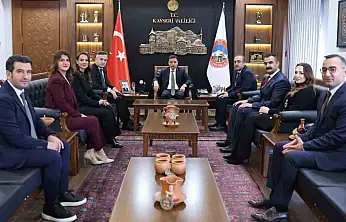 Vali Çiçek eğitimcileri kabul etti