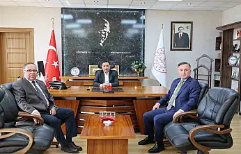 Vali Çiçek'ten İl Milli Eğitim Müdürlüğü'ne çalışma ziyareti