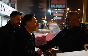 Vali Çiçek vatandaşlarla buluştu