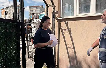 Yanlış okula geldi, sınava yetiştirmek için vatandaş seferber oldu