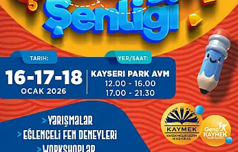 Yarıyıl tatilinde Genç KAYMEK Çocuk Şenliği yapılacak