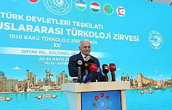 Yıldırım'dan 'yeni Türk dünyası alfabesi' açıklaması