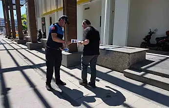 Zabıtadan çevre duyarlılığı çalışması