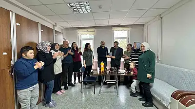 40 yıllık hizmete anlamlı veda