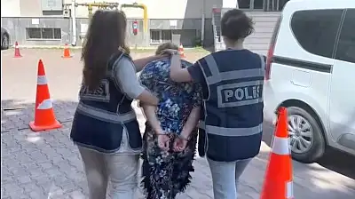 80 yıl kesinleşmiş cezası bulunan kadın polisten kaçamadı