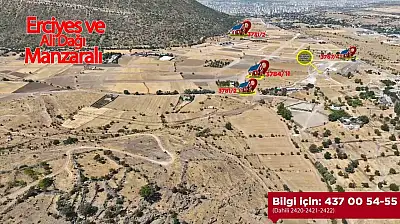 Akçakaya ve Endürlük'te 20 prestijli villa parseli satışta