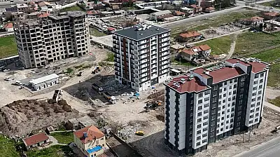 Anbar 2. Etap Kentsel Dönüşüm Blokları hızla yükseliyor