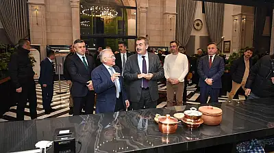 Bakan Tekin'den Kayseri'ye gastronomi övgüsü