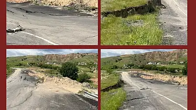 Baki Ersoy, Felahiye'de çöken yolu TBMM gündemine taşıdı