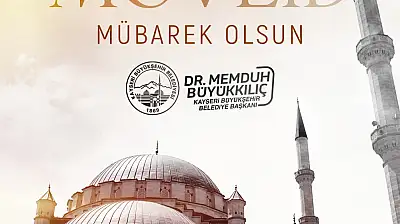 Başkan Büyükkılıç: 'İnsanlığın en büyük ihtiyacı huzur ve merhamettir'