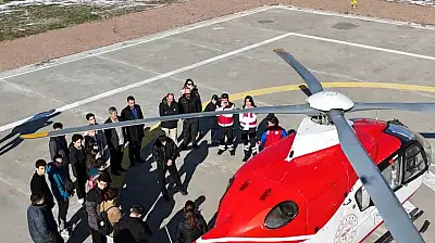 Başkan Büyükkılıç'ın özel projesi Bilişim Akademisi'nin öğrencileri, havacılık teknolojilerini yerinde inceledi