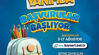 Başkan Büyükkılıç'tan öğrencilere 5 bin TL'lik kırtasiye-beslenme desteği: başvurular 3 Ağustos'ta