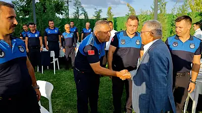 Başkan Büyükkılıç, Zabıta Haftası dolayısıyla zabıta personeli ile buluştu