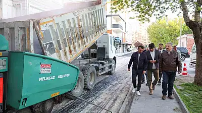 Başkan Palancıoğlu sabahın ilk ışıklarında sahada