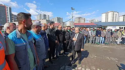 Başkan Yalçın'dan bayramın kahramanlarına teşekkür