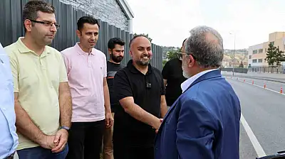 Başkan Yalçın'dan Kalpaklıoğlu ailesine teşekkür