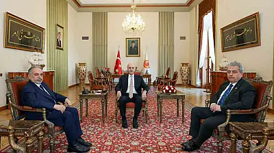 Başkan Yalçın'dan Meclis Başkanı Kurtulmuş'a anlamlı ziyaret
