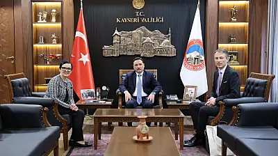 Büyükelçi Gabriele Juen'den Vali Çiçek'e ziyaret