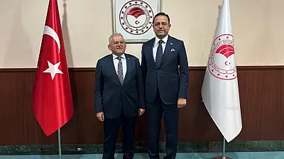 Büyükkılıç'tan 'yatırım ve proje' odaklı Ankara temasları