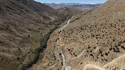 Büyükşehir'den Sarız'da ulaşım için 1,3 kilometrelik güzergâhta hummalı çalışma