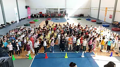 Büyükşehir Spor A.Ş.'den Develi'de 550 öğrenciye spor dolu buluşma