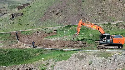 Büyükşehirden 9 milyon TL'lik kapalı sulama sistemi ile tarımsal üretime can suyu