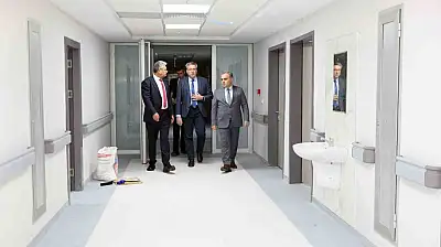 ERÜ Hastaneleri'nde yenileme çalışmaları devam ediyor