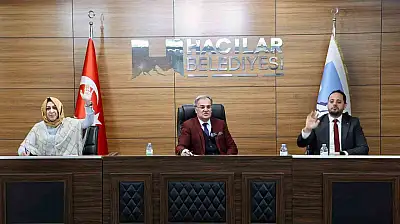 Hacılar Belediyesi Ocak Ayı Meclis Toplantısı gerçekleştirildi
