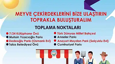 Her çekirdek bir tohum, her tohum geleceğe bir nefes