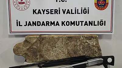 Jandarmadan tarihi eser kaçakçılarına operasyon