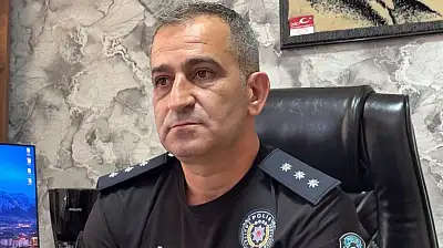 Kayseri'de başkomiserden duygu dolu emeklilik anonsu