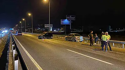 Kayseri'de iki otomobil çarpıştı: 1 yaralı