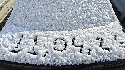 Kayseri'ye Nisan ayında kar yağdı