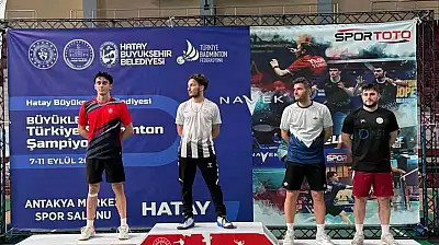Kayserili badmintonculardan büyük başarı