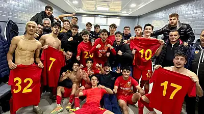 Kayserispor U19 PAF takımı geriden gelerek kazandı