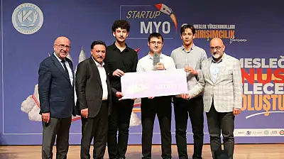 KAYÜ'de StartUpMYO 2026 Proje Yarışması'nın finali gerçekleştirildi