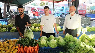 Kocasinan Zabıtasından pazarlarda sıkı denetim