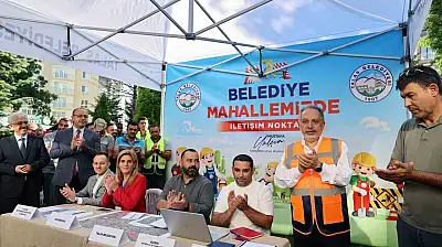 Mahalle Mahalle Talas'ta hizmet yolculuğu tamamlandı