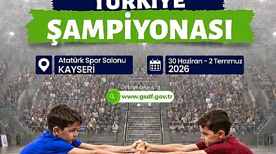 Mas Güreşinin genç yetenekleri Kayseri'de buluşuyor