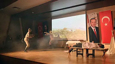 Mehmet Akif Talas'ta tiyatro ile anıldı