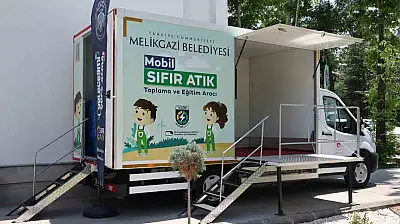 Melikgazi Belediyesi'nin sıfır atık başarısına teşekkür plaketi