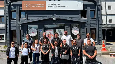 Paralimpik Halter Milli Takımı Kayseri'de kamp yapıyor