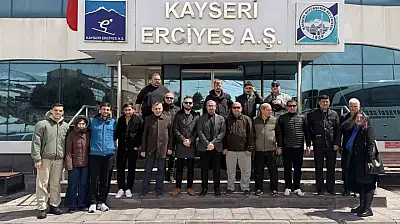 Rusya ve Türkistan'dan gelen iş insanlarına Erciyes tanıtıldı