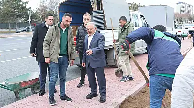 Talas Bulvarı 5 şeritli yeni haliyle hizmete açıldı